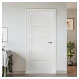 $180 PRIMED 5-PANELED SOLID MANUFACTURED WOOD SLAB