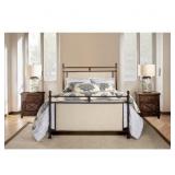 $275 ASHLEY QUEEN HEADBOARD & FOOTBOARD (RAILS NOT