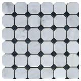 $209 ARABESCATO CARRARA OCTAGON HONED MOSAIC, CASE