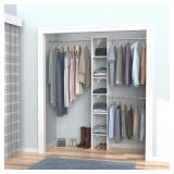 $152 SUITESYMPHONY 13" W - 82" H CLOSET SYSTEM STA