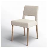 $366 1 LOT OF (2) AANYAH UPHOLSTERED SIDE CHAIR IN