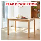 $150 DAVRON 45.3" MODERN FARMHOUSE RECTANGULAR WOO