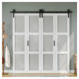 SINGLE AND DOUBLE 3 LITE WHITE FROSTED GLASS BI-FO