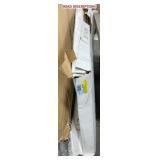 REVEL 59.63  X 76  DOUBLE SLIDING SHOWER DOOR WITH