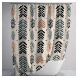 STRIPED SHOWER CURTAIN