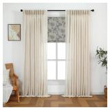 CORDLESS 100% BLACKOUT PEACOCK PRINT ROMAN SHADE