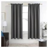 HARLOWE POLYESTER ROOM DARKENING CURTAIN PAIR