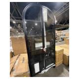 TALL BLACK CABINET