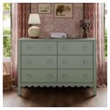 $429 SAMMY SCALLOP 6-DRAWER DRESSER