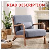 HERTFORD LYQUINN WIDE LINEN ARMCHAIR