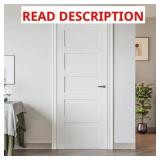 $180 PRIMED 5-PANELED SOLID MANUFACTURED WOOD SLAB