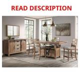 $800 COUNTER HEIGHT EXTENDABLE DINING TABLE TOP ON