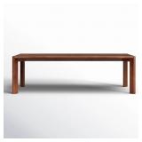 $2772 LEOLA ASH SOLID WOOD DINING TABLE