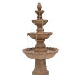 WEATHER RESISTANT FLOOR FOUNTAIN