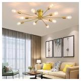 LORISE 10 - LIGHT DIMMABLE SPUTNIK SPIDER CHANDELI