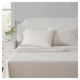 MARTHA STEWART COTTON PERCALE SHEET SET