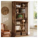 $187 6-TIER BOOKCASE, 75