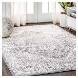 $101 MODERN PERSIAN LIGHT GRAY 8 FT. X 10 FT. DIST