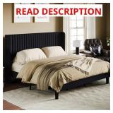 $180 AIRLIA UPHOLSTERED UNFINISHED PLATFORM BED