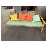 CHRISTOPHER KNIGHT HOME MARCIA OUTDOOR WOOD SOFA W