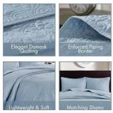 MADISON PARK OVERSIZED QUILTED THROW 60IN X 70IN