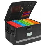 FILE ORGANIZER, FIREPROOF FILE BOX WITH LIDS, IMPO