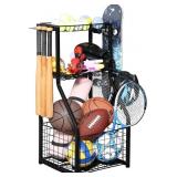 SPORTS EQUIPMENT ORGANIZER FOR GARAGE - SPORTS BAL