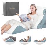 KINGFUN 4PCS ORTHOPEDIC BED WEDGE PILLOW SET FOR A