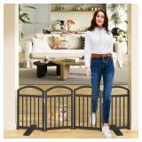 SNUGHOME SHORT DOG GATE INDOOR, 19.69' H FREESTAND