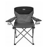 GREY OVERSIZED FOLDING CHAIR