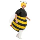 INFLATABLE BUMBLE BEE COSTUME FUNNY MEN WOMEN INSE