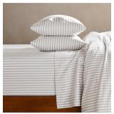 KING ORGANIC PERCAL SHEET SET
