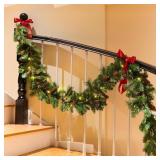 9 FEET CHRISTMAS GARLAND - CHRISTMAS DECORATIONS -