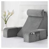 VEKKIA READING PILLOW FOR ADULTS   ERGONOMIC 45  W