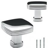 1-10 PACK CABINET KNOBS POLISHED CHROME 1-3/16 INC