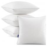 MIULEE 18X18 PILLOW INSERTS (SET OF 4) -DECORATIVE