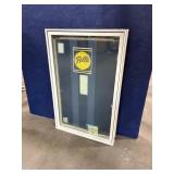 PELLA APPRX 35IN X 55IN WHITE ALUMINUM EXT. WHITE