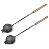 HAWOK CAST IRON SANDWICH GRILL - HANDHELD PIE IRON