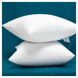 EXTRA FULL AND THICK SET OF 2 COTTON FABRIC PLUMP