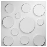 1 IN. X 19-5/8 IN. X 19-5/8 IN. WHITE PVC COSMO EN