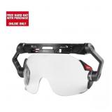 BOLT CLEAR DUAL COAT LENS EYE VISOR
