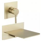 $127 SINGLE HANDLE WALL MOUNT BATH SPOUT WATERFALL