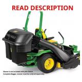 $1987 ZERO-TURN MOWER 54 IN. COMPLETE BAGGING SYST