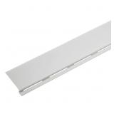 SOLID 3 FT. WHITE VINYL SURFACE TENSION GUTTER GUA