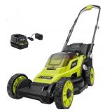 $249 RYOBI ONE+ 18V 13 IN. CORDLESS BATTERY WALK B