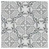 MSI BAROQUE STAMP 8 IN. X 8 IN. MATTE PORCELAIN EN