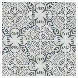 MSI BAROQUE STAMP 8 IN. X 8 IN. MATTE PORCELAIN EN