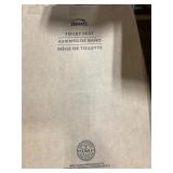 BEMIS LIFT-OFF WHITE ELONGATED TOILET SEAT