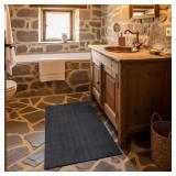 HARMONY 2 X 3 FT. DARK GREY NON-SLIP RUBBER BACK W