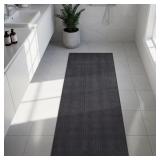 HARMONY 2 X 7 FT. DARK GREY NON-SLIP RUBBER BACK W